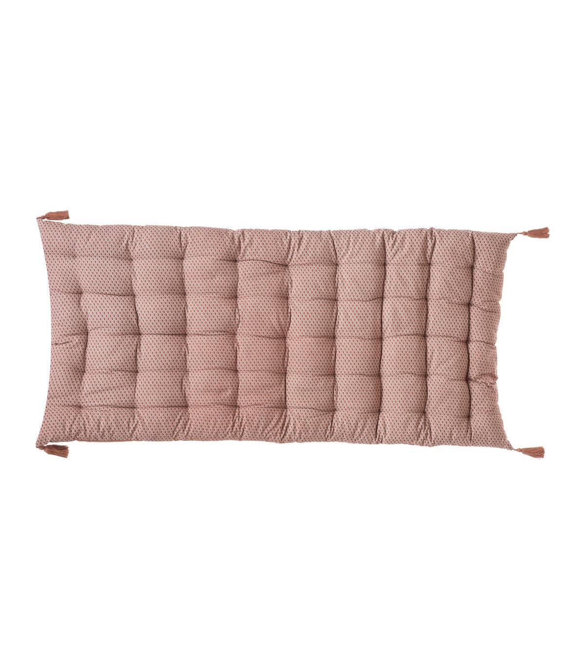 Matelas de Sol Terracotta avec Pompons 60 x 120 cm - Image 1