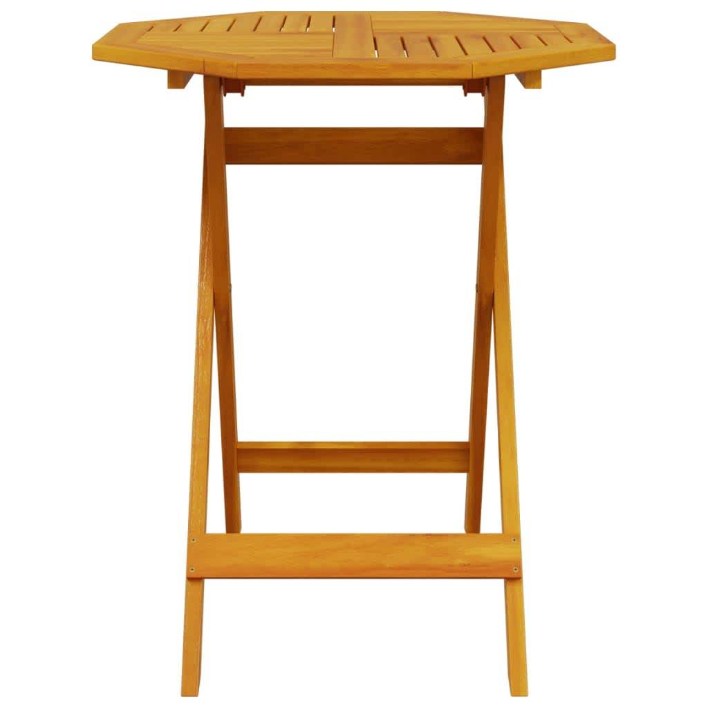 Vidaxl - Ensemble bistro pliant 3 pcs-Salons de jardin Marron Bois d'Acacia Massif 177925 - Image 9