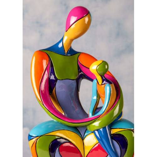 Sculpture Mère-Enfant COLORAMA MAGNETICLAND - Image 2