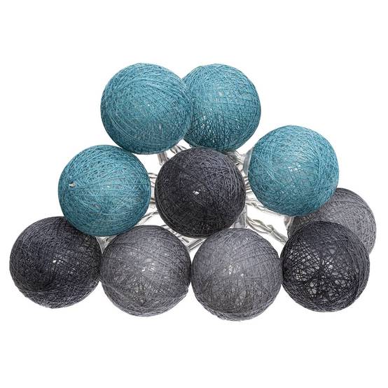 Atmosphera - Guirlande LED à piles 10 boules - Atmosphera Créateur d'intérieur - Image 1