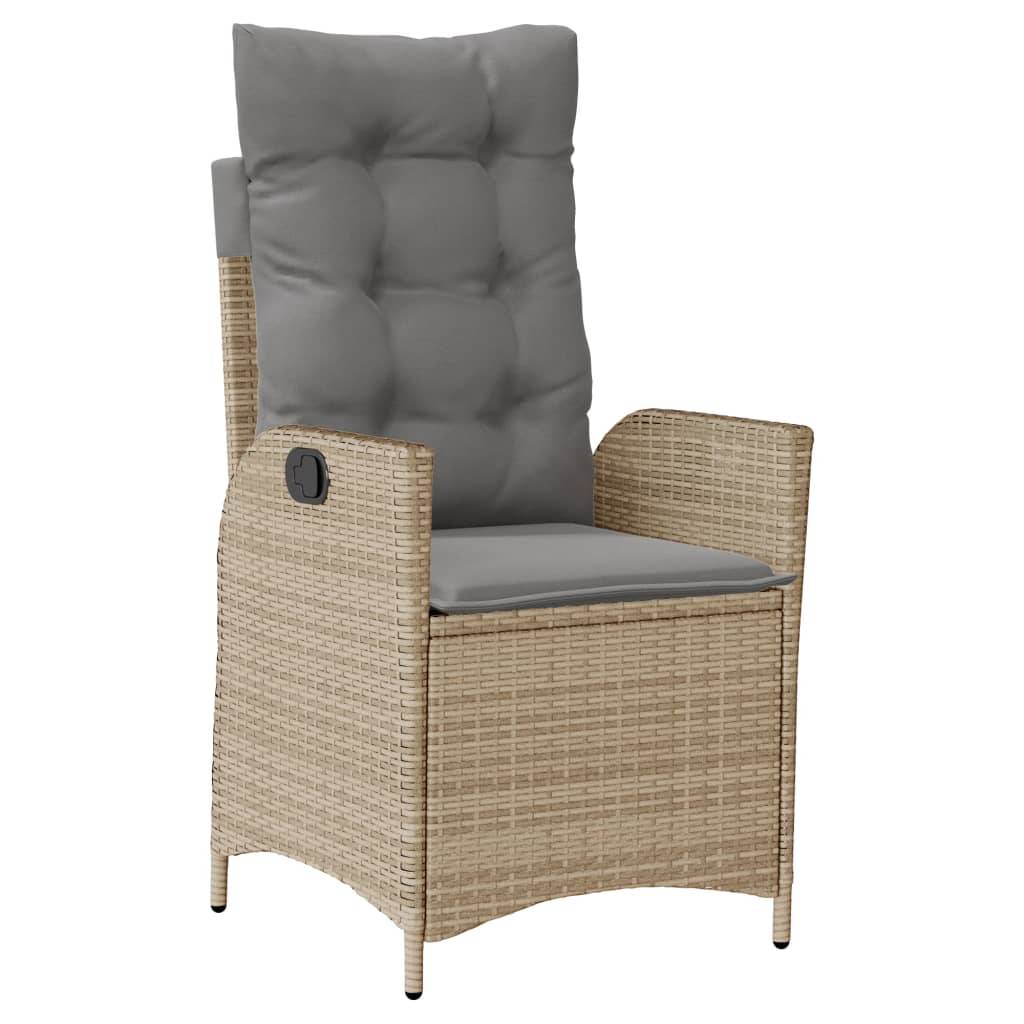 Prolenta Premium - Chaises de jardin rotin beige  57 x 61 x 93 cm  - Prolenta premium p367.1 - Image 1