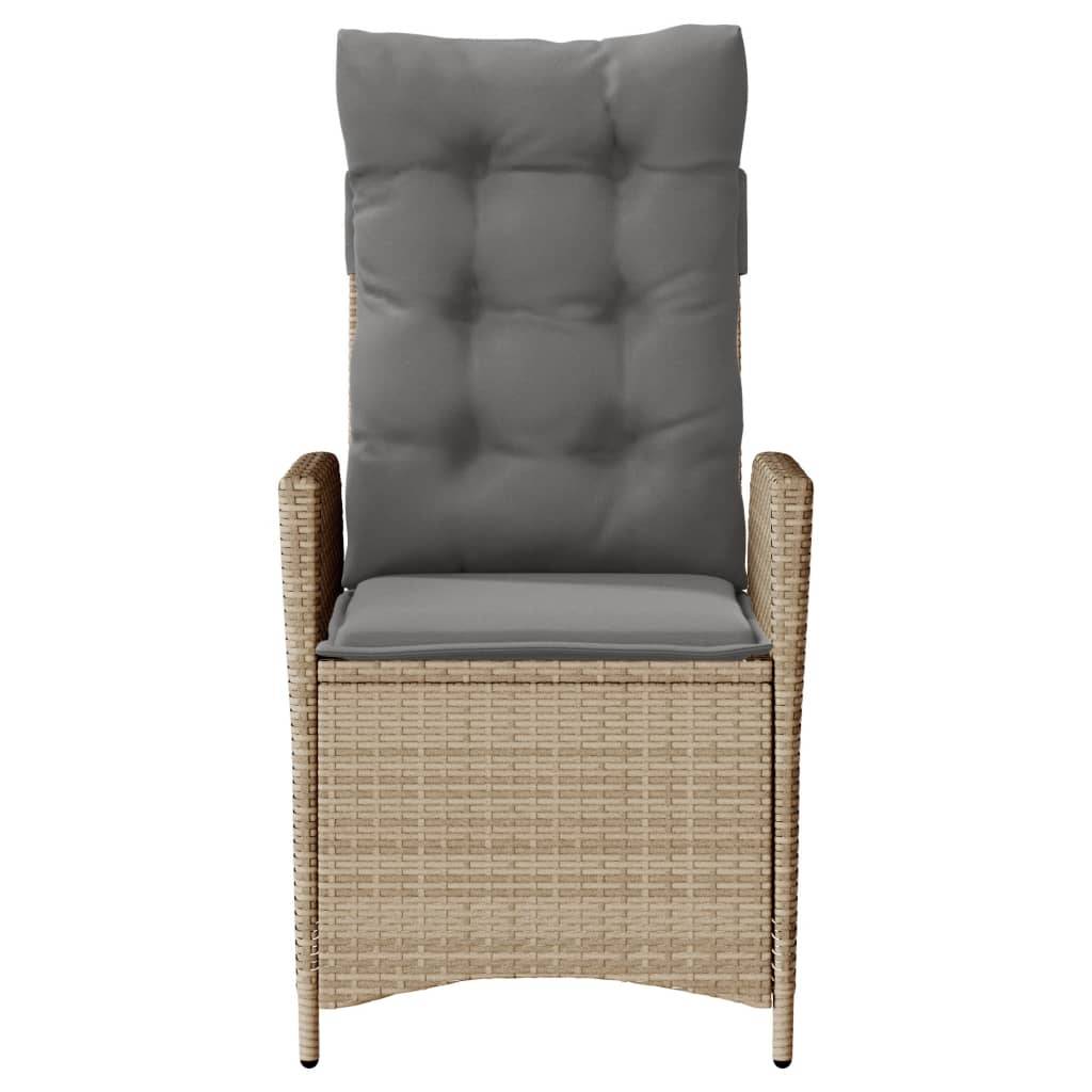Prolenta Premium - Chaises de jardin rotin beige 57 x 61 x 93 cm - Prolenta premium p367.1 - Image 4