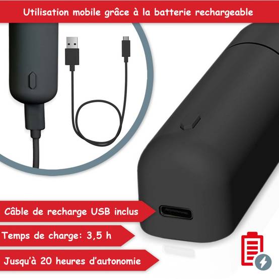 Diffuseur aromatique Noir pour huile et parfum sans fil Idéal pour la voiture ou l'intérieur - Image 5