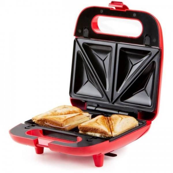 Appareil - Machine a Croque Monsieur DOMO - DO9242W -  - 5 en 1 - 5 jeux de plaques anti-adhésives interchangeables - 750W - Image 5