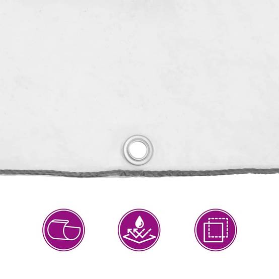 Toile Transparente Imperméable PE 140g/m² pour Abri Temporaire et Camping Transparent 2x6 m – ComfortXL Outdoor Living - Image 9