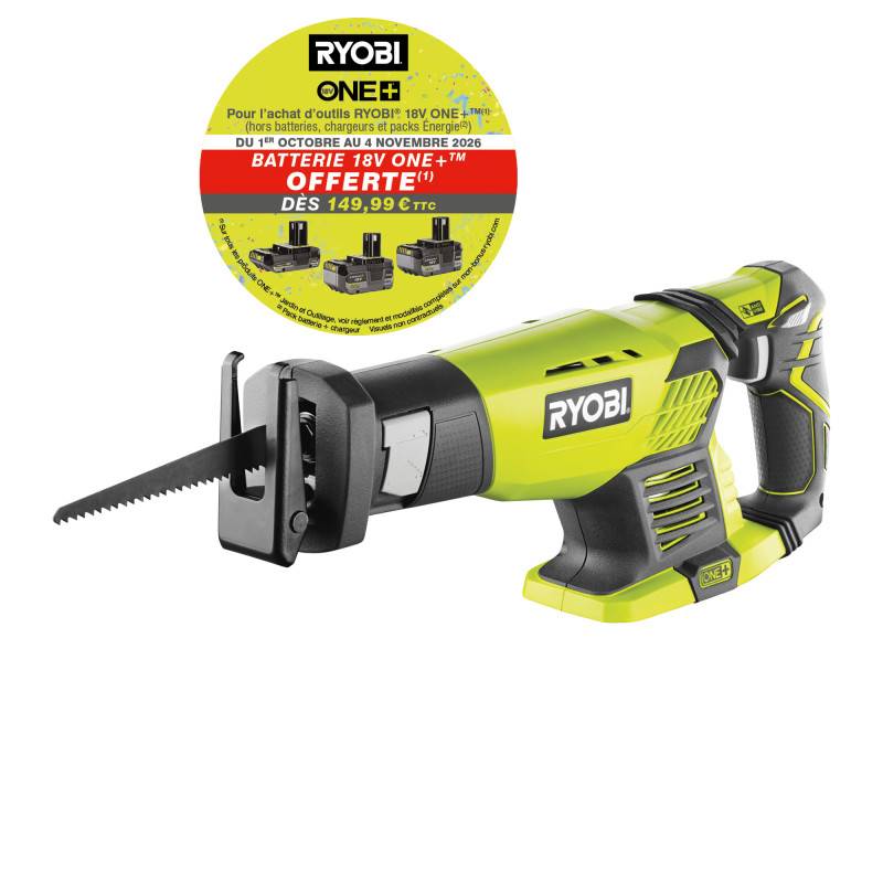 Ryobi - Scie sabre RYOBI 18V One+ - sans batterie ni chargeur RRS1801M - Image 2