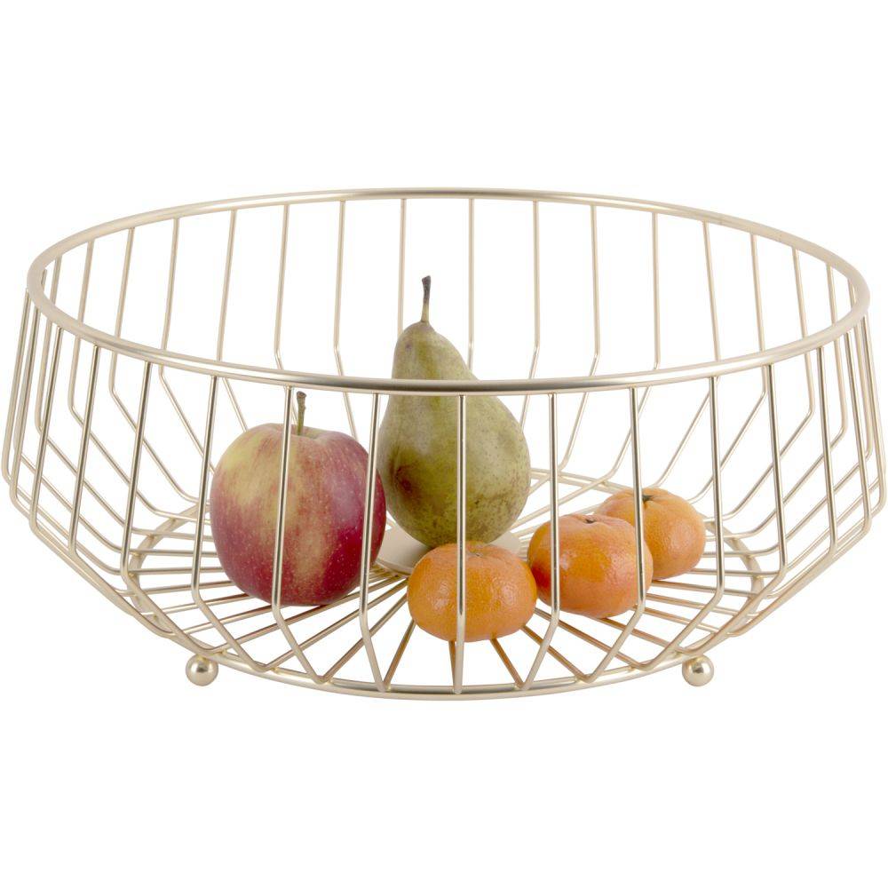 Pt Living - Grande corbeille à fruits en métal Linea - Image 2