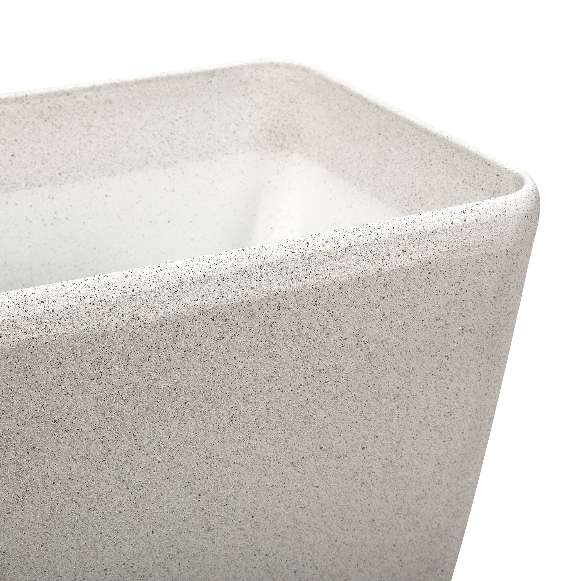 Beliani - Cache-pot d'extérieur Fibre d'argile Beige BARIS - Beliani - Image 7