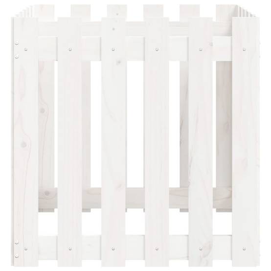 Prolenta Premium - Jardinière bois blanc 60 x 60 x 60 cm - Prolenta premium p331.5 - Image 6