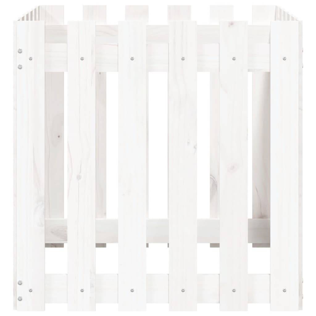 Prolenta Premium - Jardinière bois blanc 60 x 60 x 60 cm - Prolenta premium p331.5 - Image 5