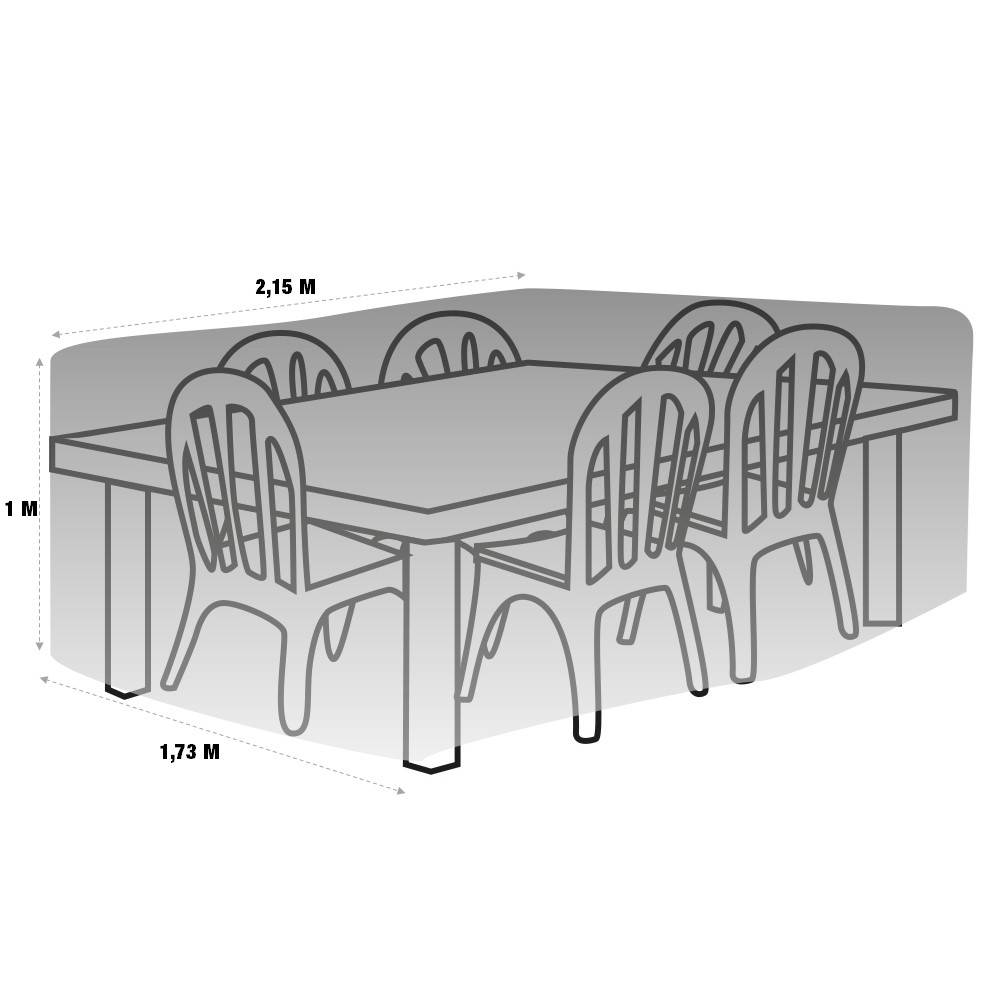 Terre Jardin - Housse de protection pour salon et table de jardin - Image 3