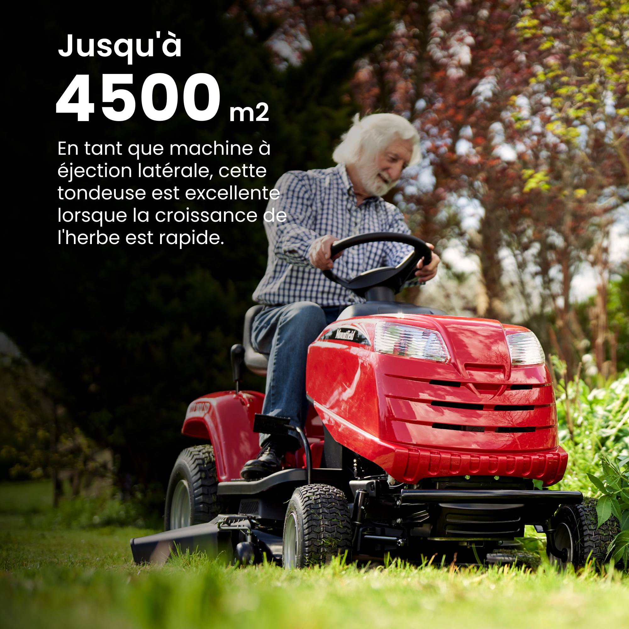 Tracteur tondeuse Mountfield MTF 98M SD – 98 cm, éjection latérale STIGA - Image 7