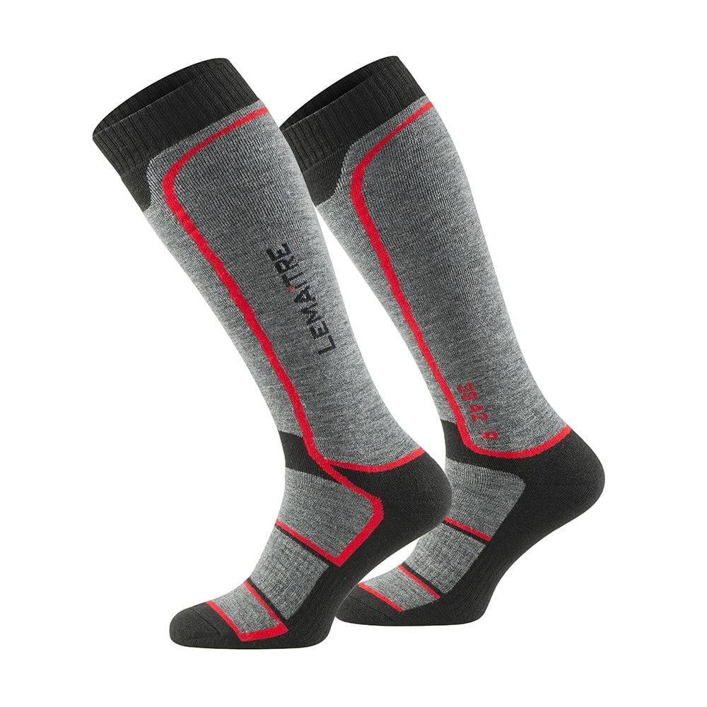 Lemaitre - Chaussette de travail hiver Lemaitre Lemato Gris 43-45