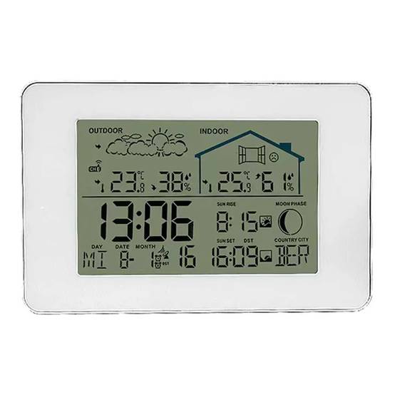 Autre - Station météo avec sonde extérieure Thermomètre hygromètre - Image 4