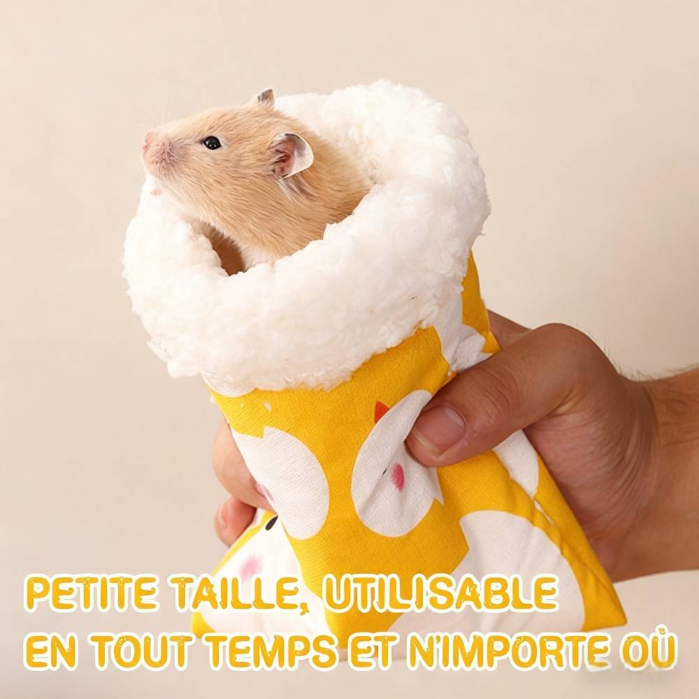 Sac de couchage pour hamster cochon d’Inde petit animal DtopbuyAge - Image 4