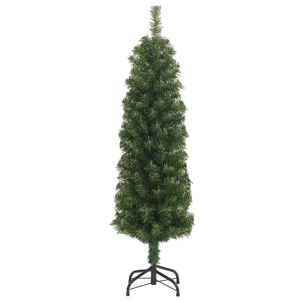 ComfortXL - Sapin de Noël artificiel slim pour petits espaces décoration intérieure Vert 120 cm – ComfortXL Outdoor Living - Image 3