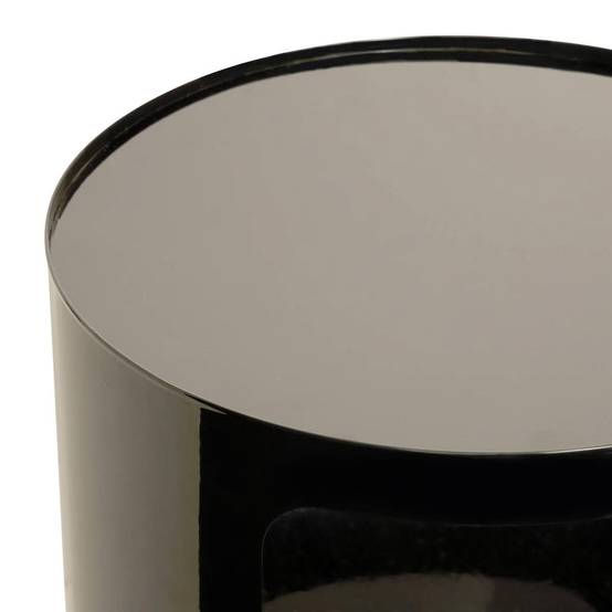 Table d'Appoint Design "Ashdal" 45cm Noir - Image 2