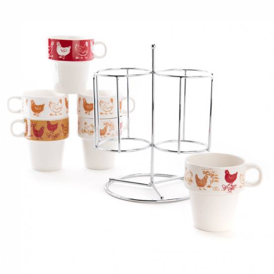 Amadeus - Coffret de 6 tasses expresso Maggie - Image 2