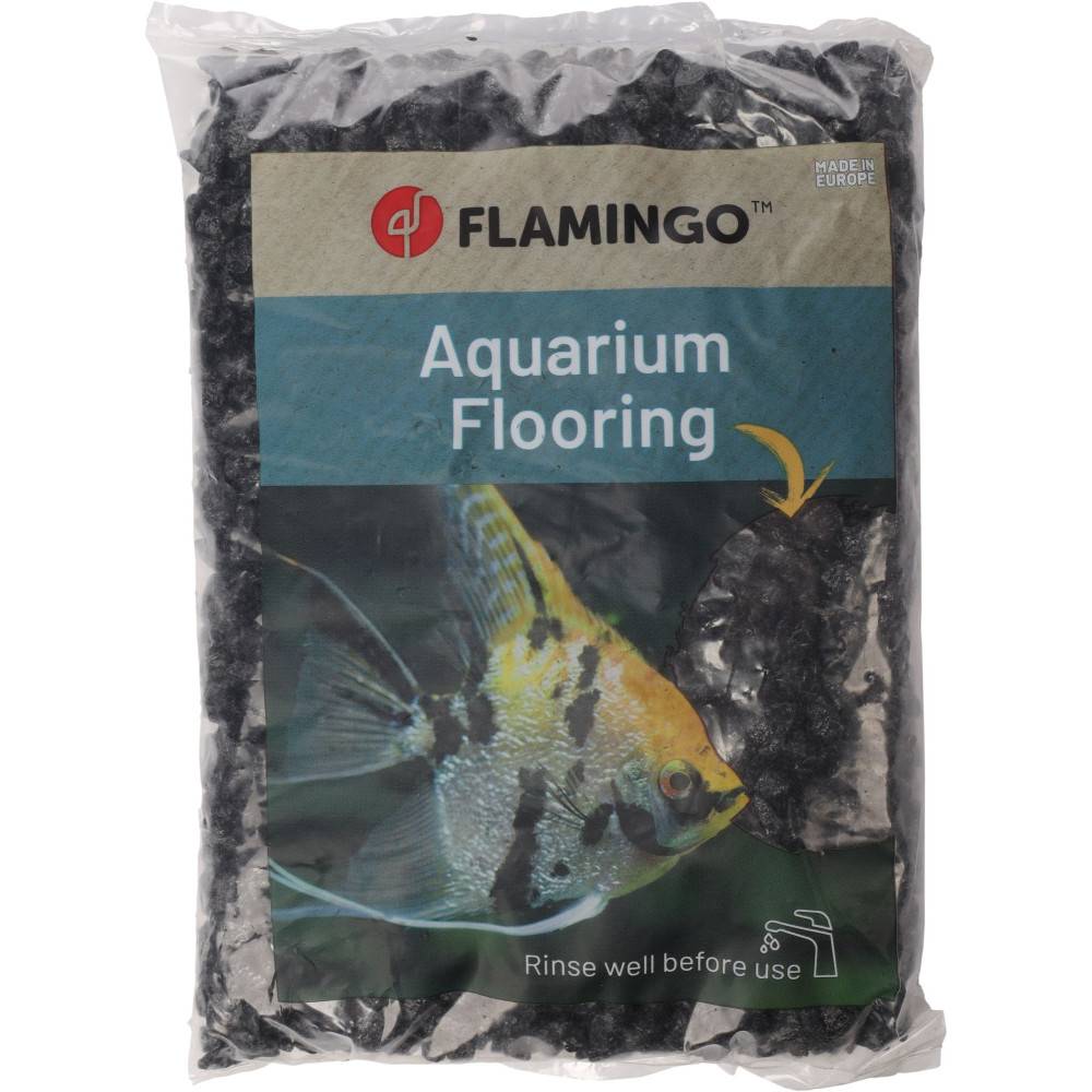 Animallparadise - Gravier néon noir, 1 kg, pour aquarium. - Image 1