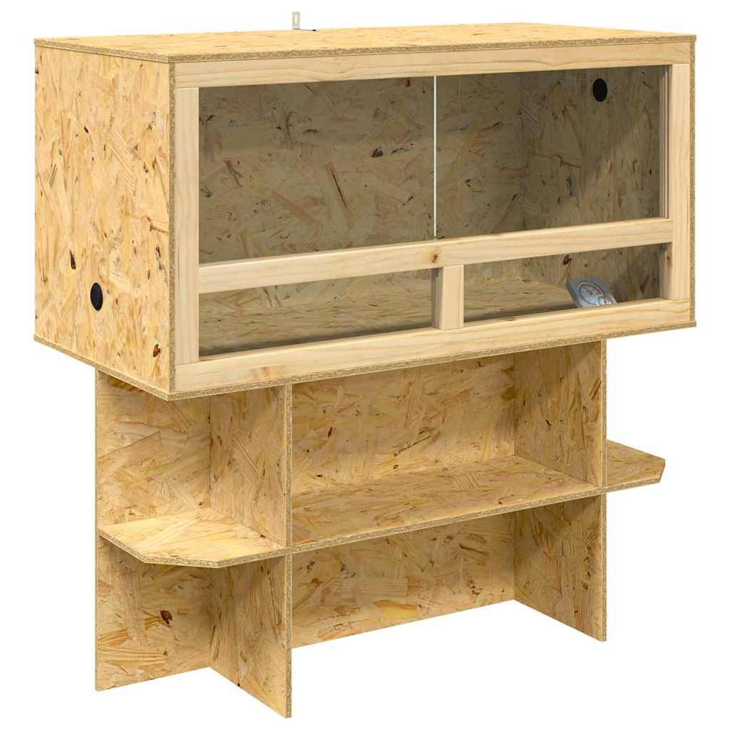 Vidaxl - Terrarium Marron 100 x 50 x 100 cm OSB vidaXL 3397883 - Image 2