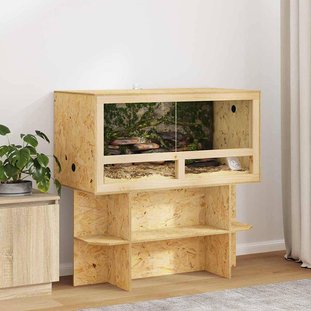 Vidaxl - Terrarium Marron 100 x 50 x 100 cm OSB vidaXL 3397883 - Image 1