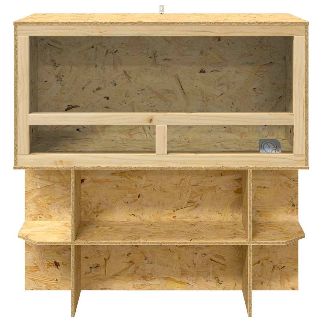 Vidaxl - Terrarium Marron 100 x 50 x 100 cm OSB vidaXL 3397883 - Image 9