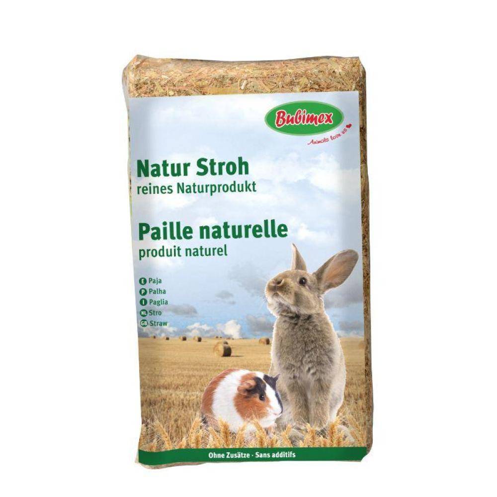 Bubimex - Paille naturelle pour rongeurs Bubimex, 30 L soit 1 kg - Image 1