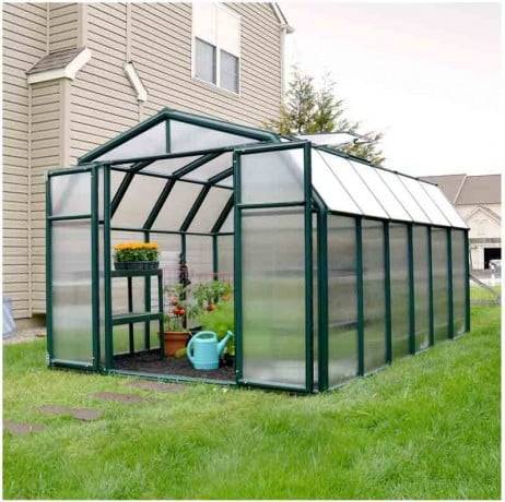 Canopia - Serre de jardin en polycarbonate Rion Hobby Gardener 10,38 m², Ancrage au sol Non - Image 3