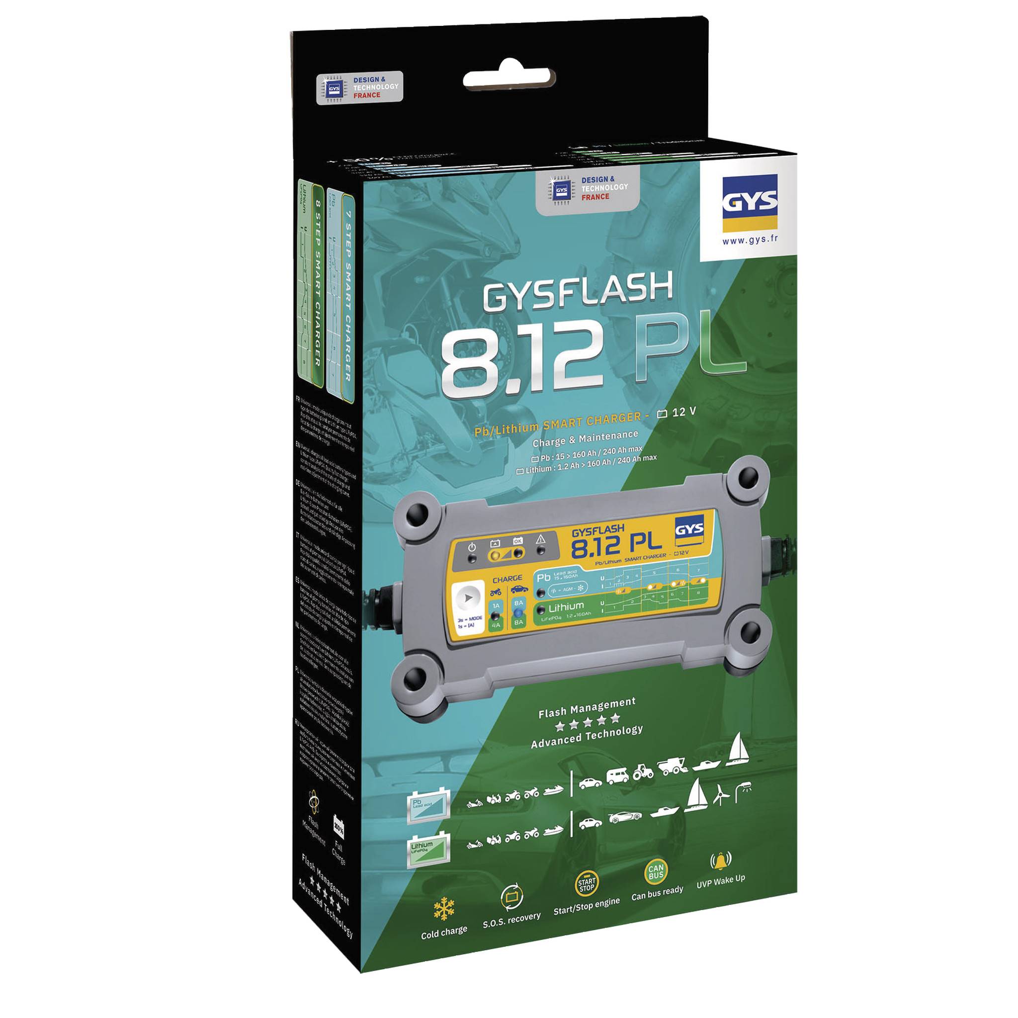Chargeur GYSFLASH 8.12 PL | 069282 - GYS - Image 2
