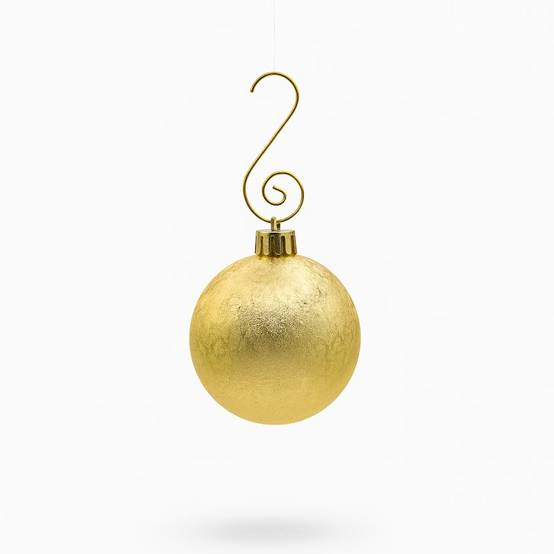 Lot de 60 boules de Noël 6cm Dorées (15 brillantes,15 mates,15 texturées,15 opalines) avec sac de rangement - Image 4
