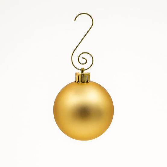 Lot de 60 boules de Noël 6cm Dorées (15 brillantes,15 mates,15 texturées,15 opalines) avec sac de rangement - Image 3