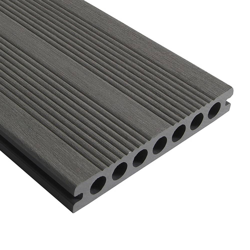 Kit Terrasse ATLANTA 30m² - 91 Lames de Terrasse (220 x 14.5 x 2.25 cm) - Platinium - Garantie 15 ans - Fixation par Clips - Image 4