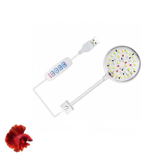 DtopbuyAge - Lampe LED 7W Clip pour Aquarium - Étanche DtopbuyAge - Image 1