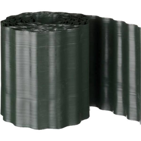 Bordure a gazon polyéthylene vert H25 cm x 9 m - NATURE - Image 3
