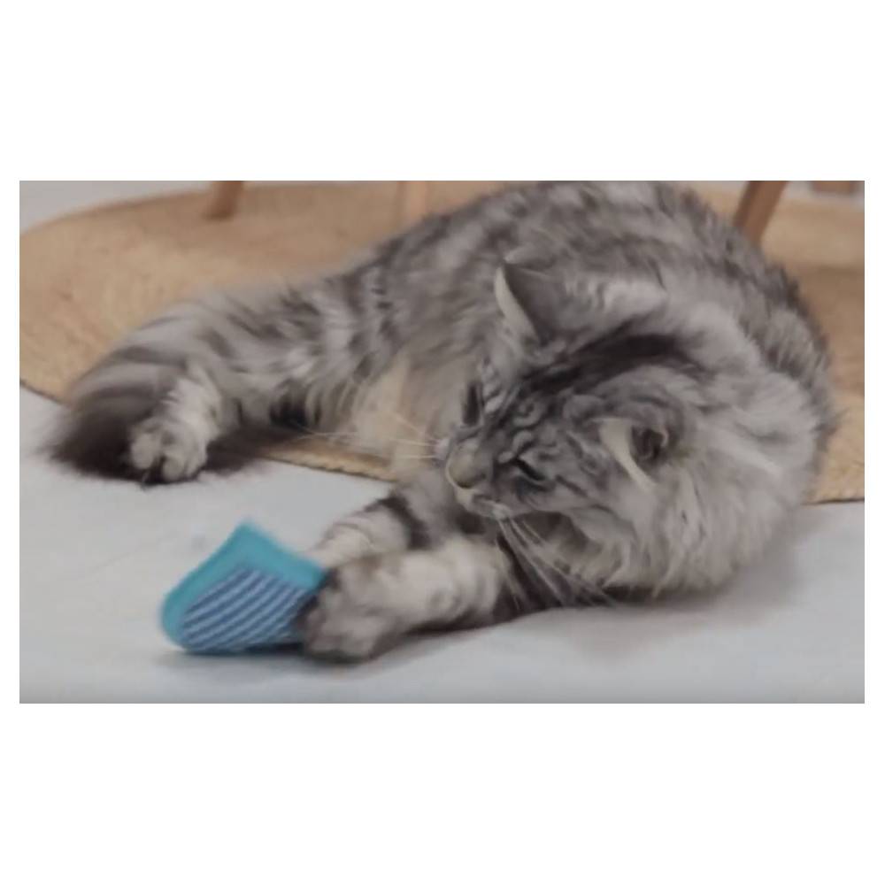 Trixie - Feutre Cœur avec garnissage Valériane 11 cm Jouet pour Chat, - Image 3