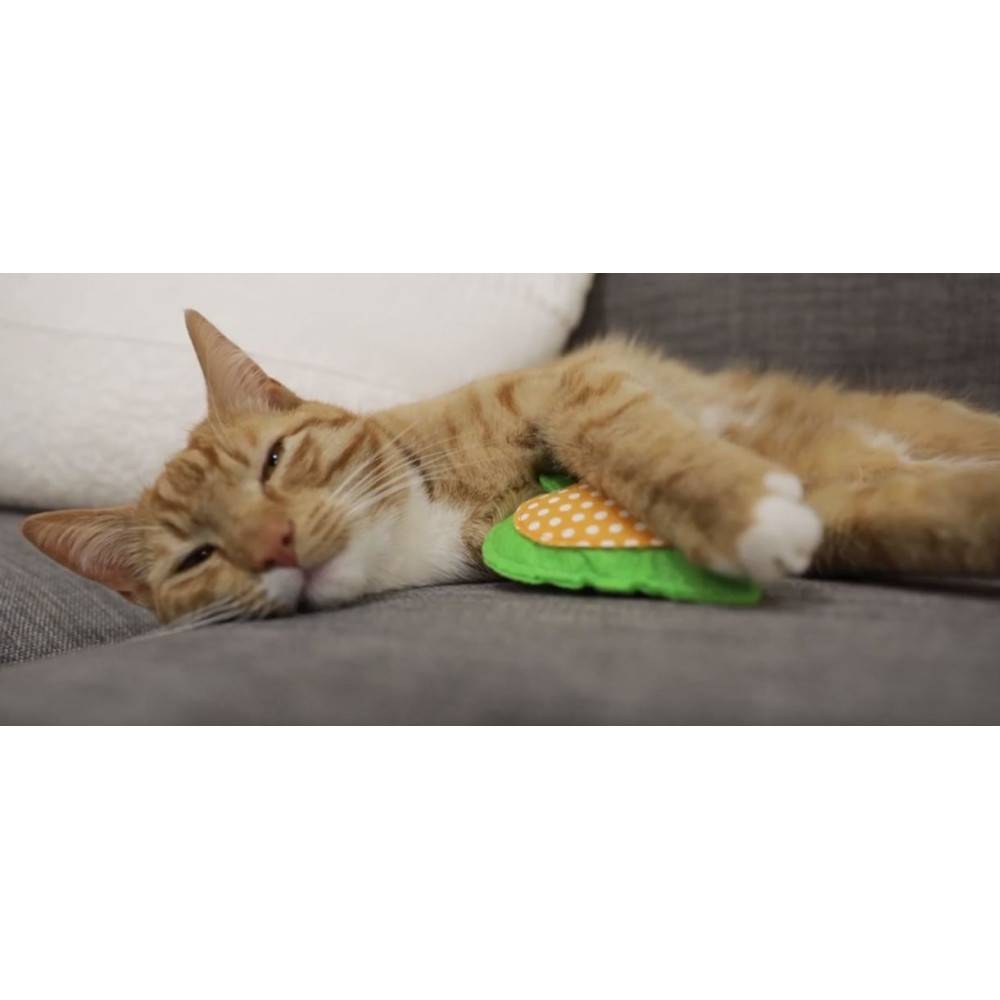 Trixie - Feutre Cœur avec garnissage Valériane 11 cm Jouet pour Chat, - Image 2