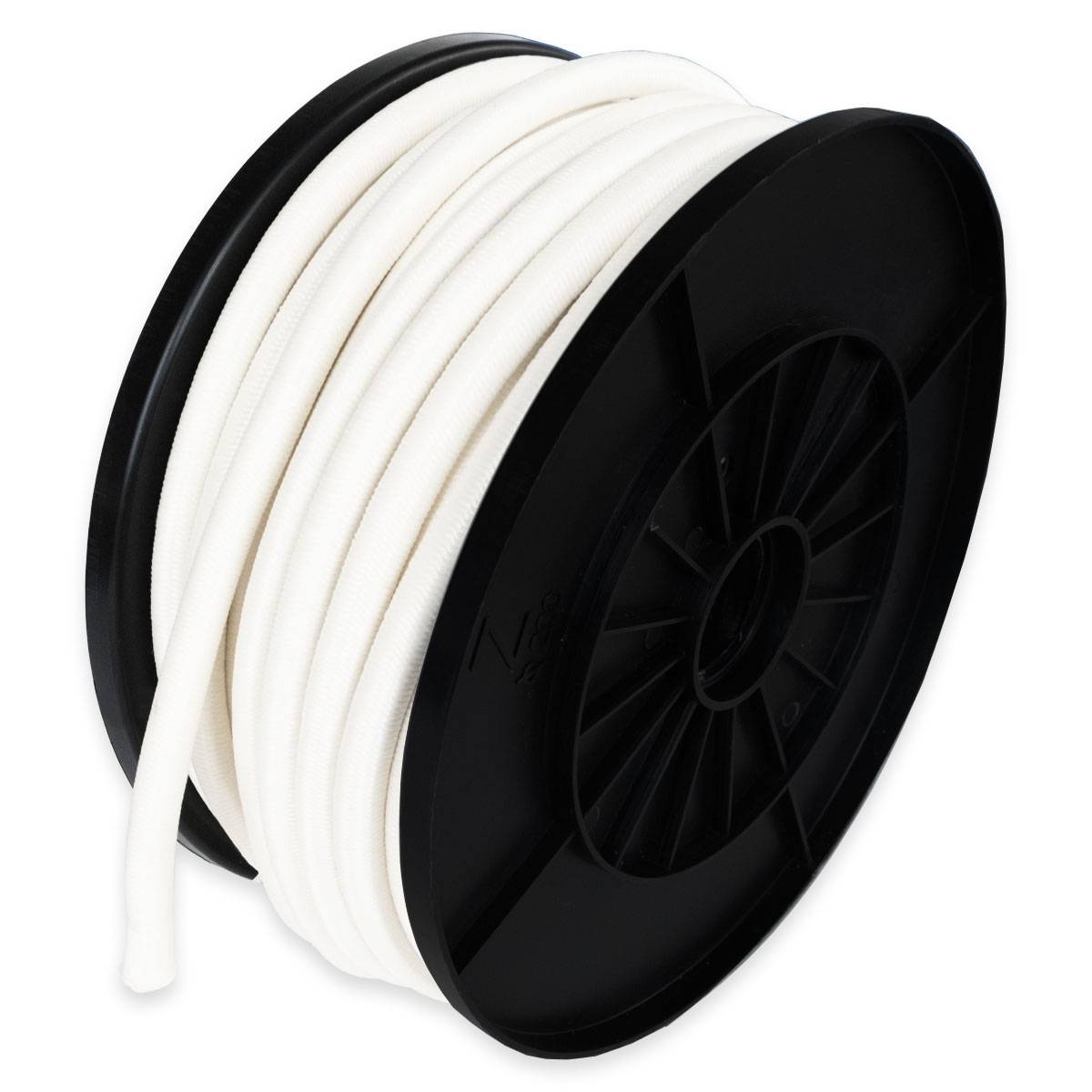 Tecplast - Sandow élastique Blanc 40 mètres 9SW - Qualité PRO - Tendeur pour bâche de diamètre 9 mm TECPLAST - Image 1