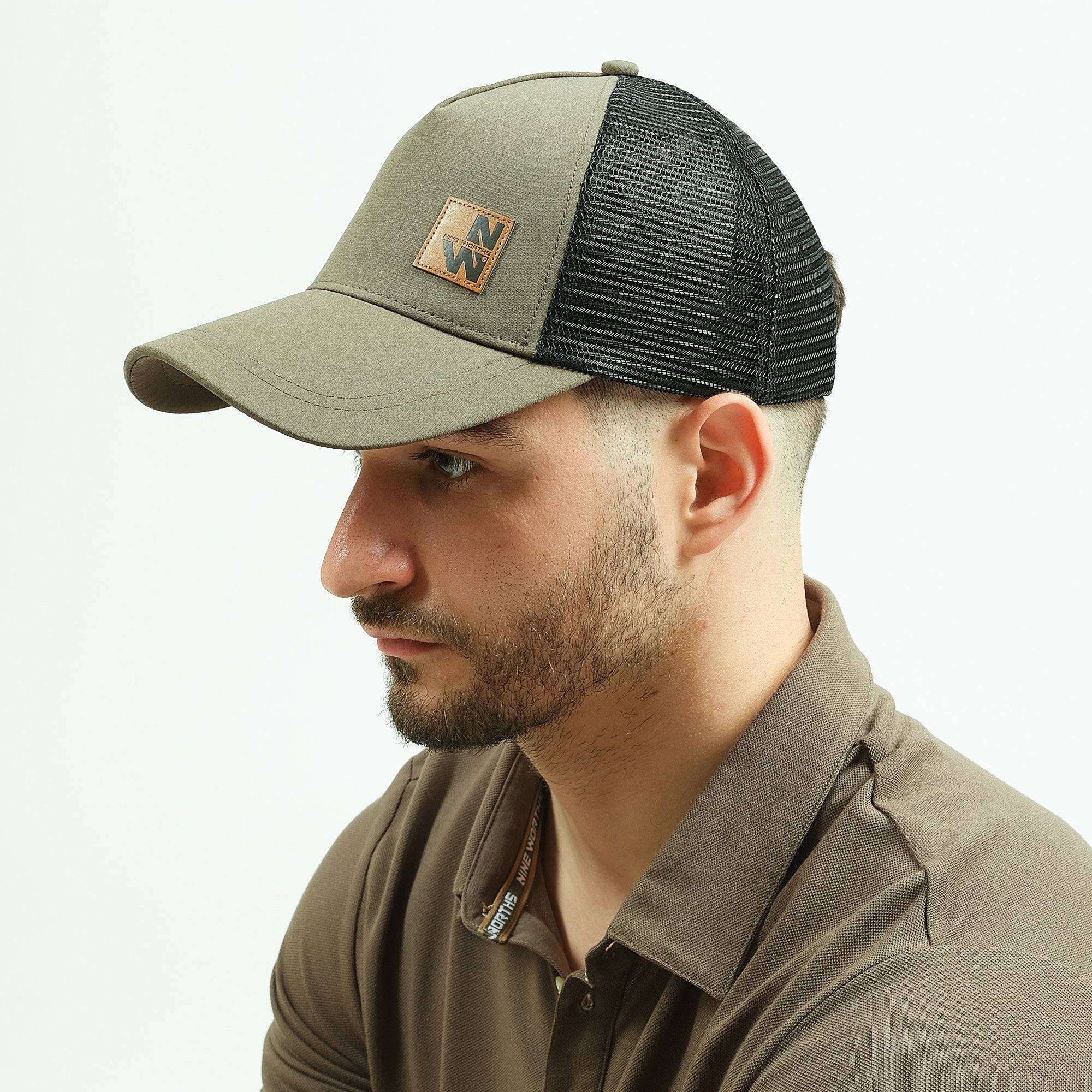 Nineworths - MARCUS - CASQUETTE DE TRAVAIL - 1178 | Kaki