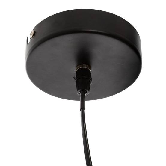 Lampe Suspension Verre Fumé "Omaha" 25cm Gris - Image 3