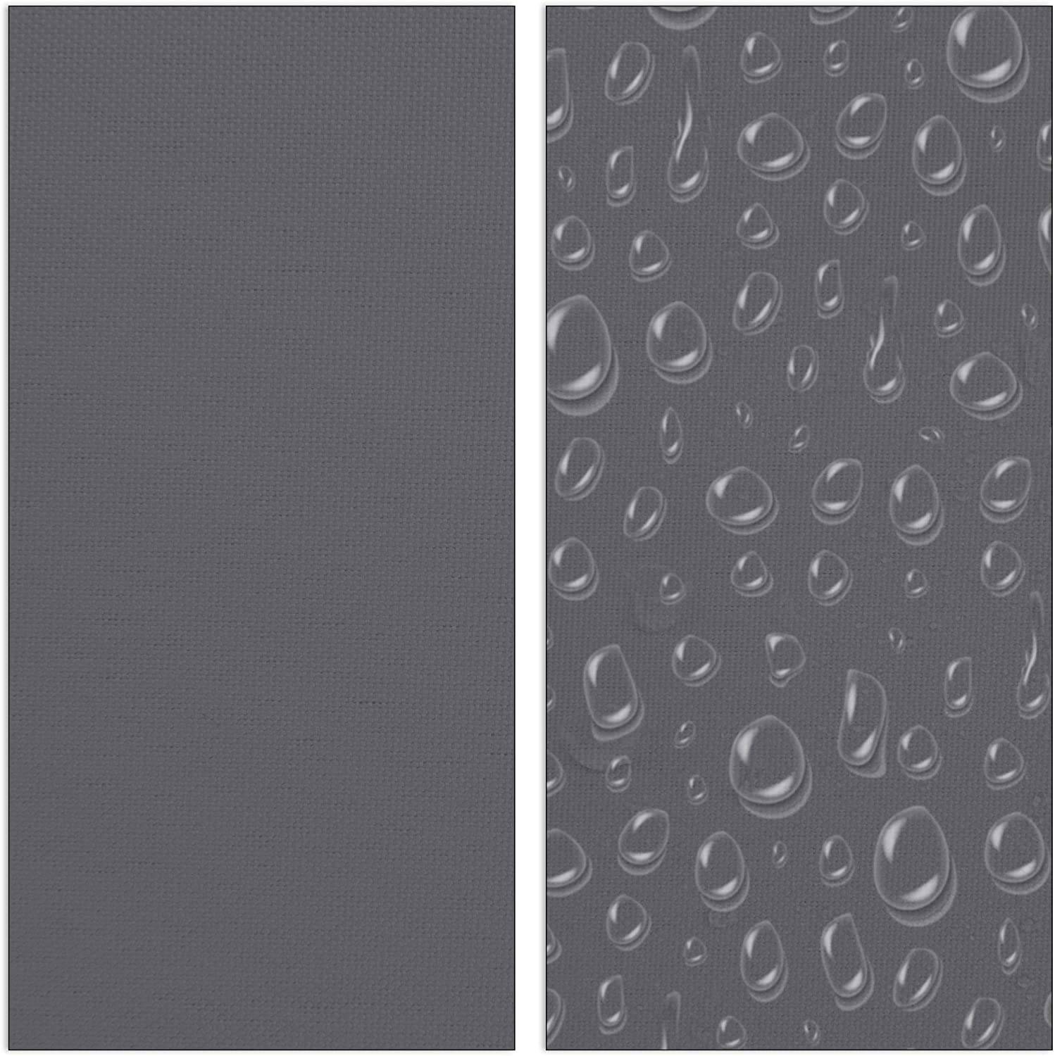 Helloshop26 - Voile d'ombrage rectangle 4 x 6 m gris - Image 5