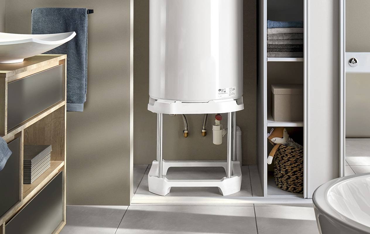 Trepied universel pour chauffe-eau quadripode vertical mural 50 à 200L - ATLANTIC - 009243 - Image 2