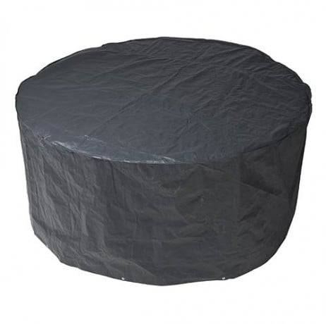 Housse de protection pour table ronde et chaises de jardin, Dimensions H90 x Ø325 cm - Image 1