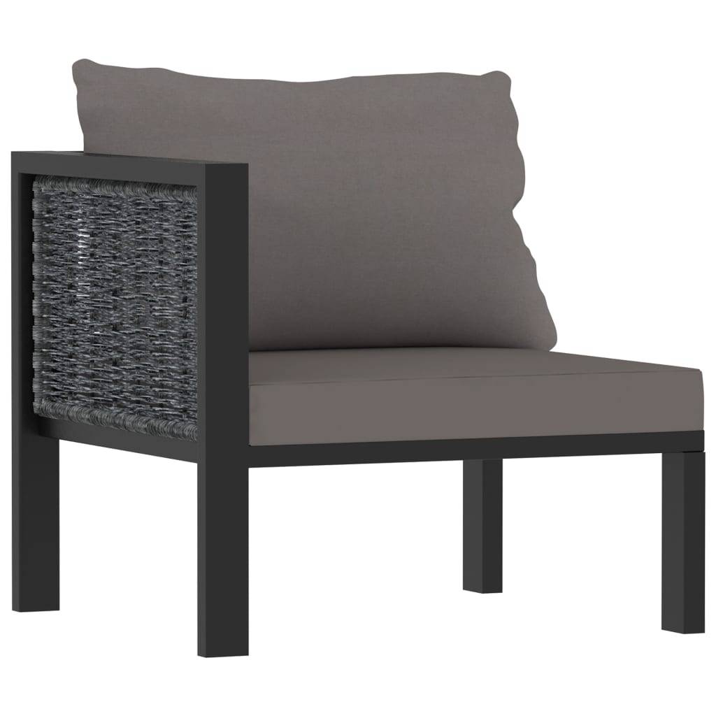 ComfortXL - Canapé Extérieur 3 Places Poly Rotin Anthracite Durable avec Coussins Épais pour Salon de Jardin et Terrasse Spacieuse – ComfortXL Outdoor Living - Image 6