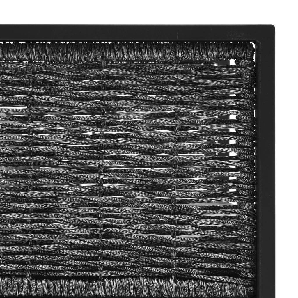 ComfortXL - Canapé Extérieur 3 Places Poly Rotin Anthracite Durable avec Coussins Épais pour Salon de Jardin et Terrasse Spacieuse – ComfortXL Outdoor Living - Image 8