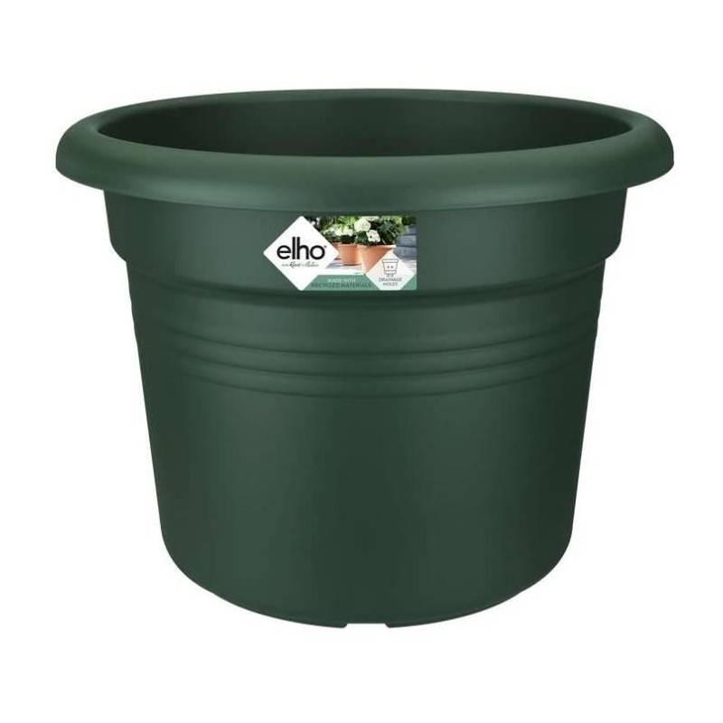 Elho - Pot De Fleurs Rond Green Basics - Plastique - ø40 - Leaf Green - Image 1