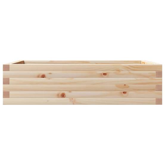 Jardinière | Pot de fleurs | Cache-pot | Bac à fleurs 90x60x23 cm bois de pin massif - Image 5