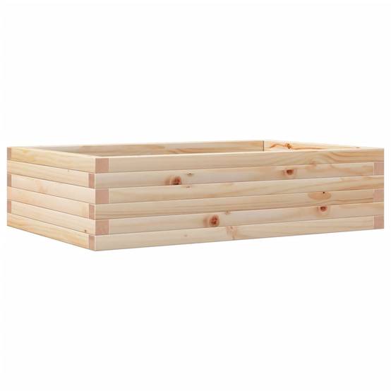 Jardinière | Pot de fleurs | Cache-pot | Bac à fleurs 90x60x23 cm bois de pin massif - Image 7