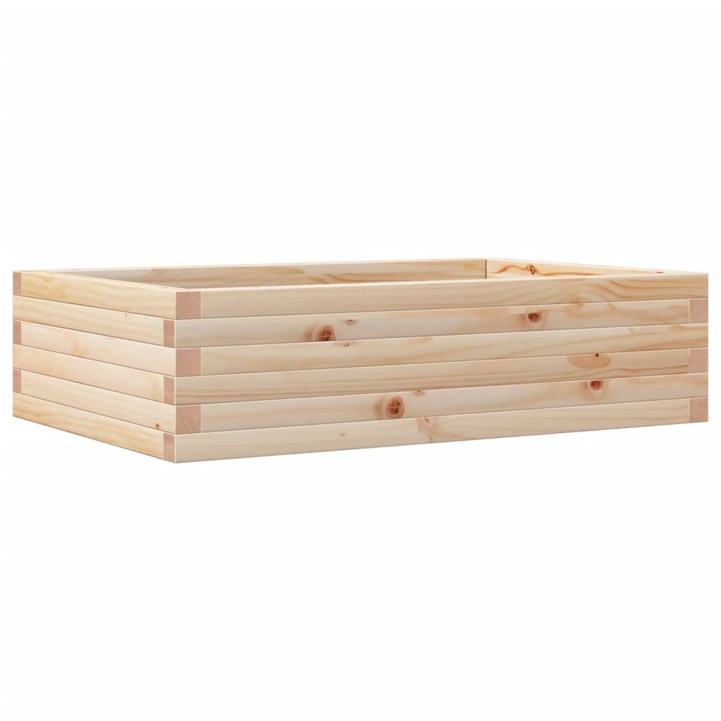 Jardinière | Pot de fleurs | Cache-pot | Bac à fleurs 90x60x23 cm bois de pin massif - Image 7