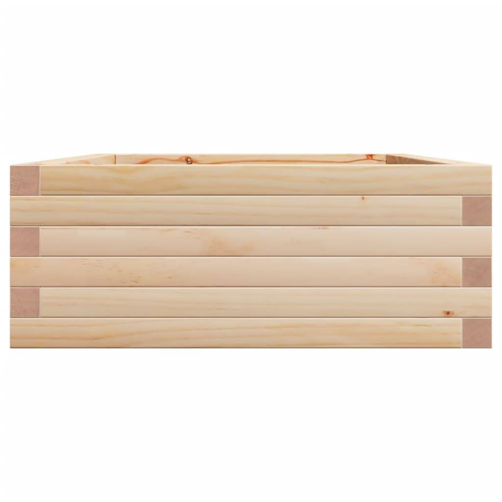 Jardinière | Pot de fleurs | Cache-pot | Bac à fleurs 90x60x23 cm bois de pin massif - Image 6