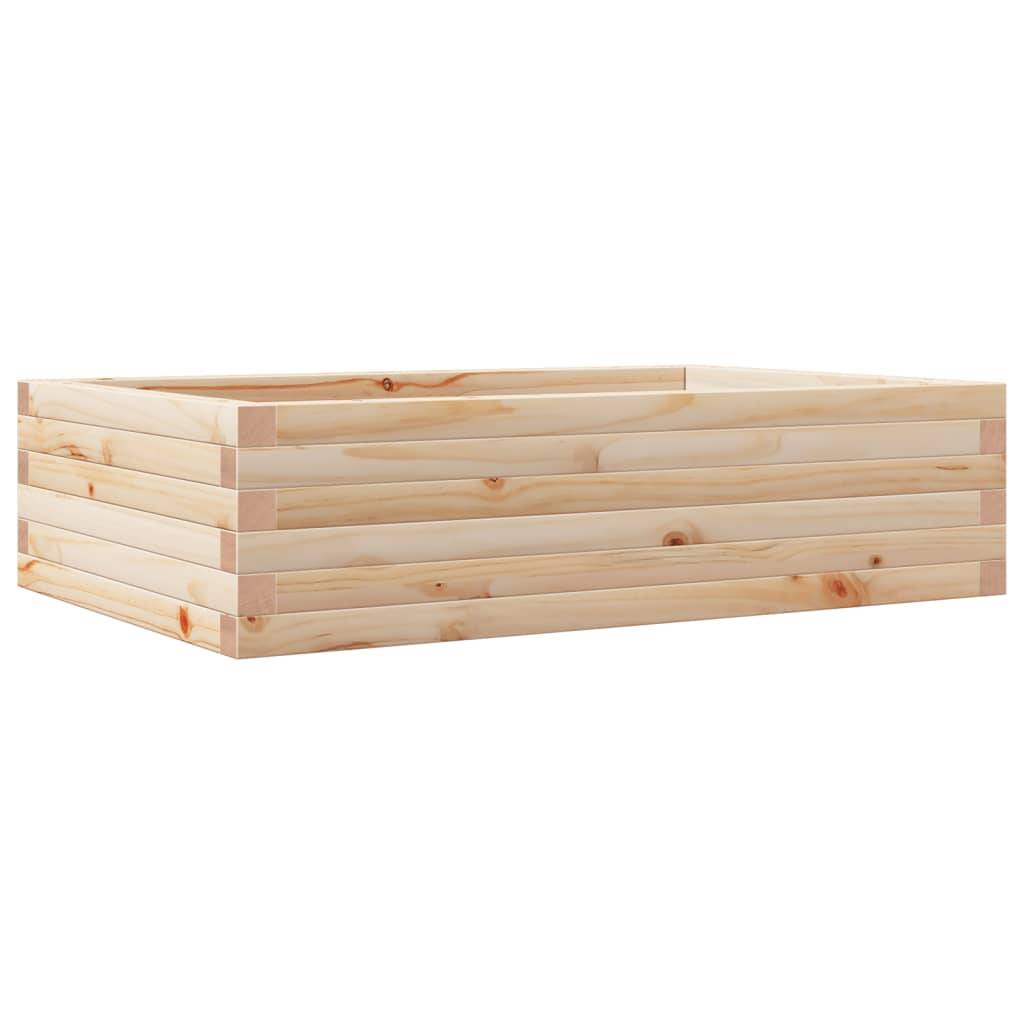 Jardinière | Pot de fleurs | Cache-pot | Bac à fleurs 90x60x23 cm bois de pin massif - Image 1